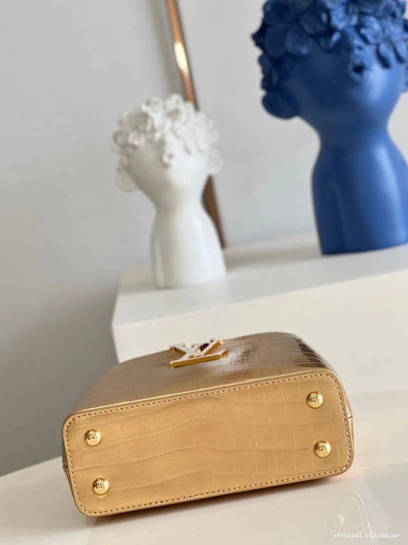 Official oldcobbler CAPUCINES VUITTON LOUIS MINI 0825